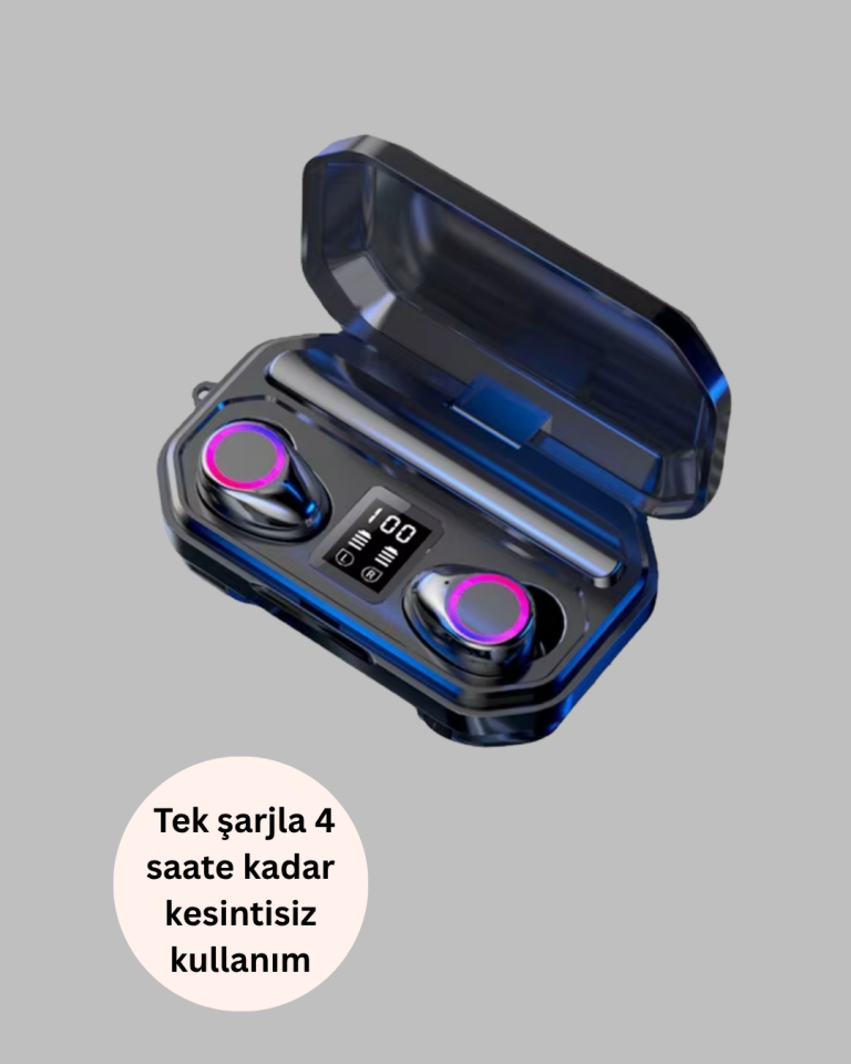Dokunmatik Kontrollü Bluetooth Kulaklık – Gürültü Engelleme Özellikli