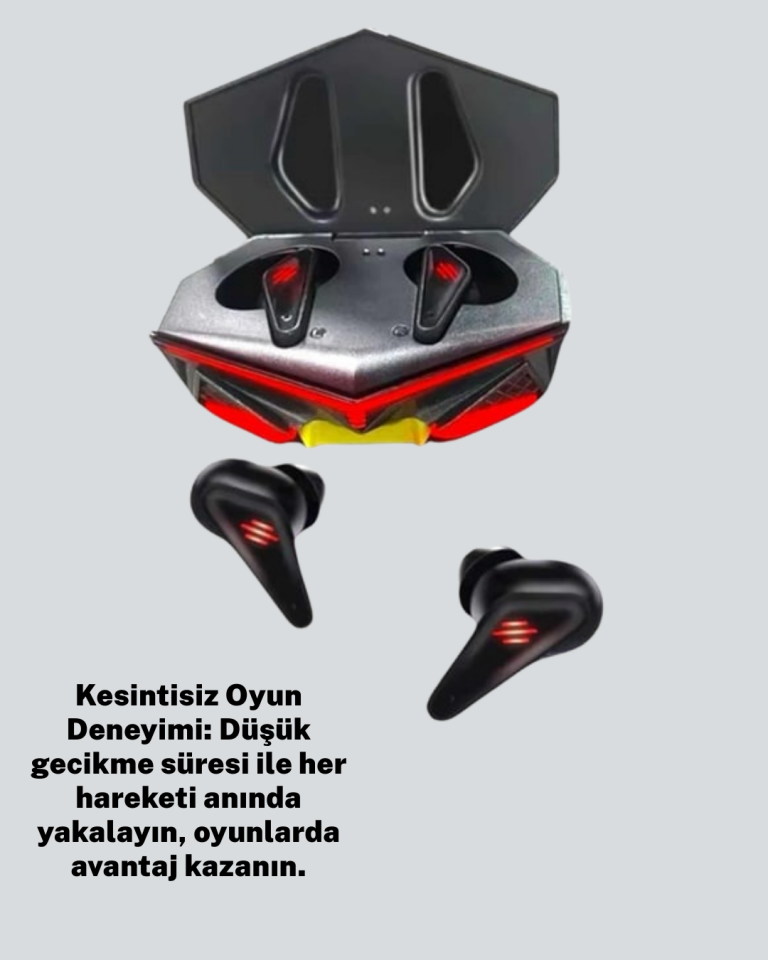 Kablosuz Bluetooth 5.0 Metal Kasa Kulaklık Yeni Nesil