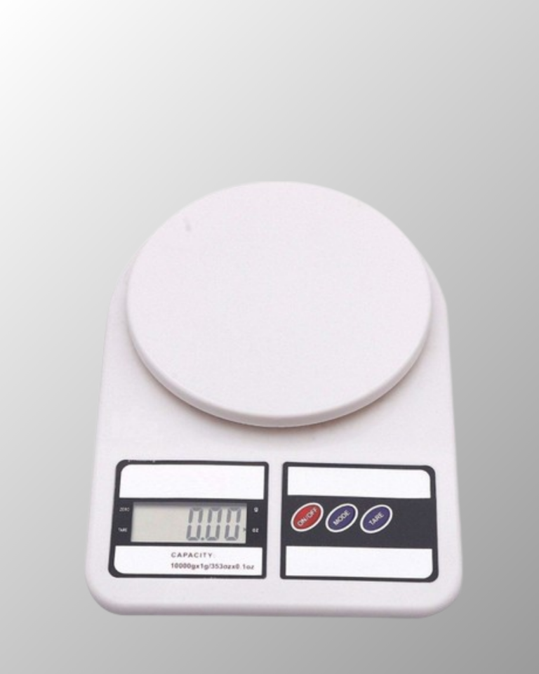 Dijital Mutfak Terazisi 10kg Kapasiteli 1g Hassasiyetli