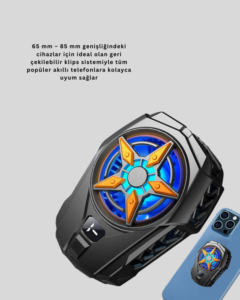 Evrensel Uyumlu Type-C Şarjlı Cep Telefonu Radyatörü Yeni Nesil