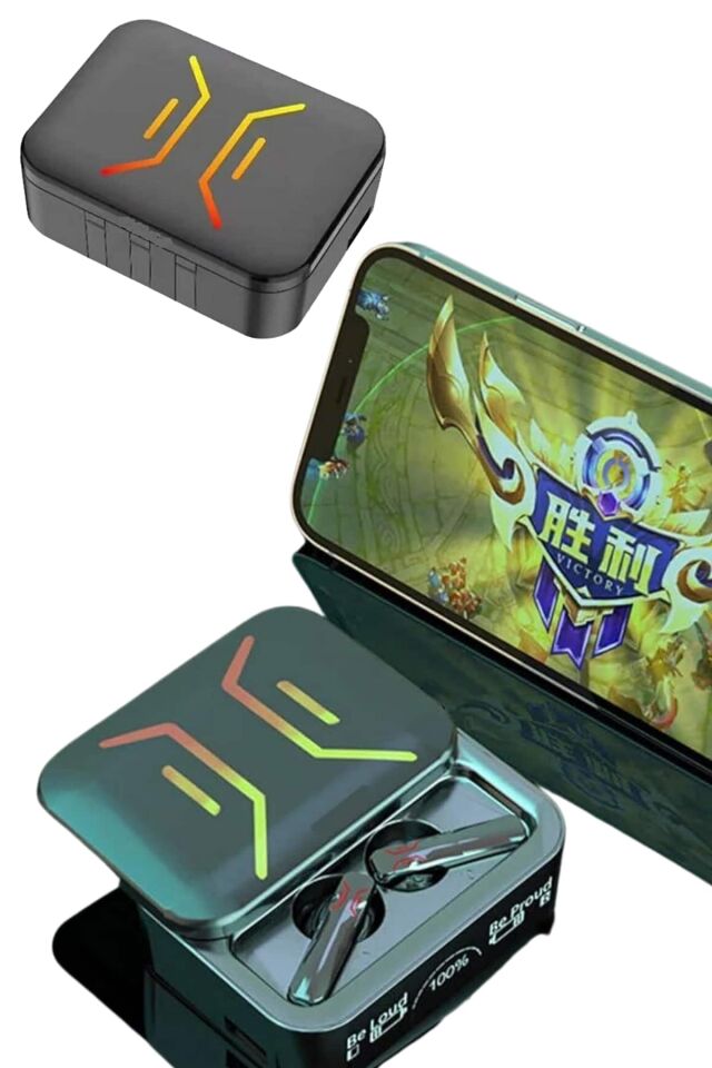 Gaming Bluetooth Kulaklık Dahili Powerbank Kablolu Düşük Gecikmeli Bluetooth 5.2