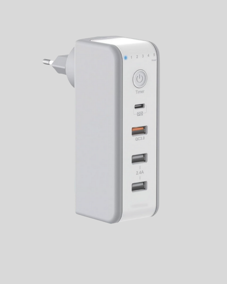 30W Type C Şarj Cihazı Zamanlayıcılı Çok Portlu Tasarım