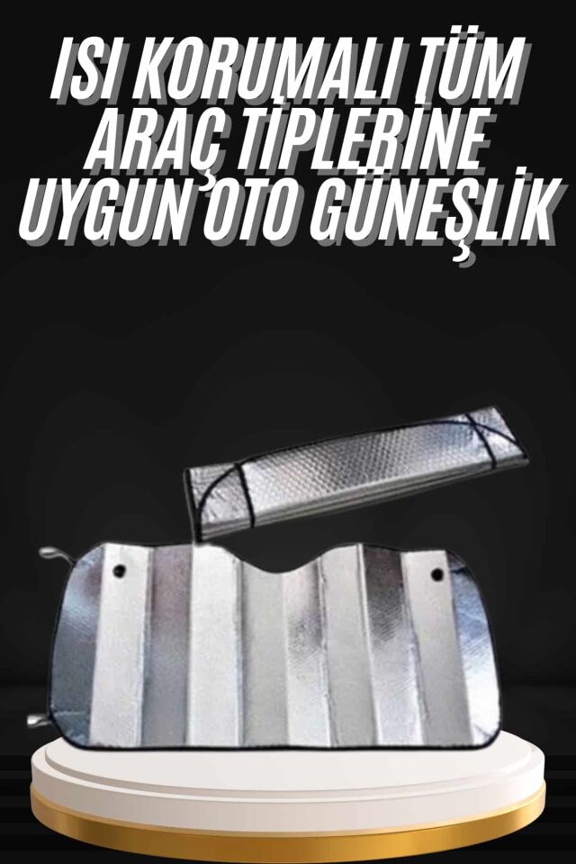 Araç Güneşlik Koruyucu Cam Güneşliği Otomobil Güneşlikleri Katlanabilir