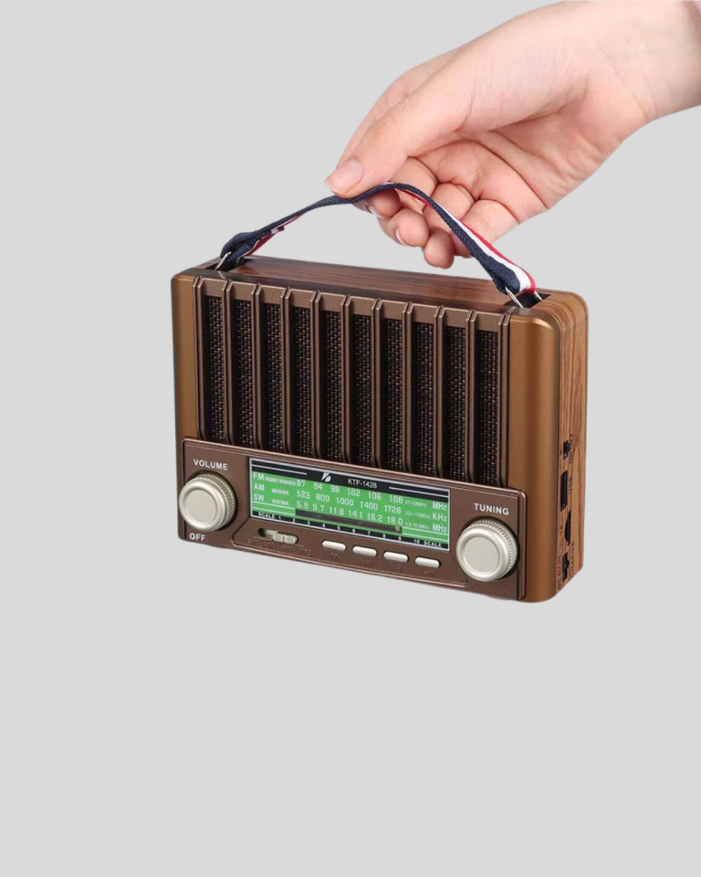Taşınabilir Hoparlör Güneş Panelli Bluetooth USB SD FM AM SW Radyo
