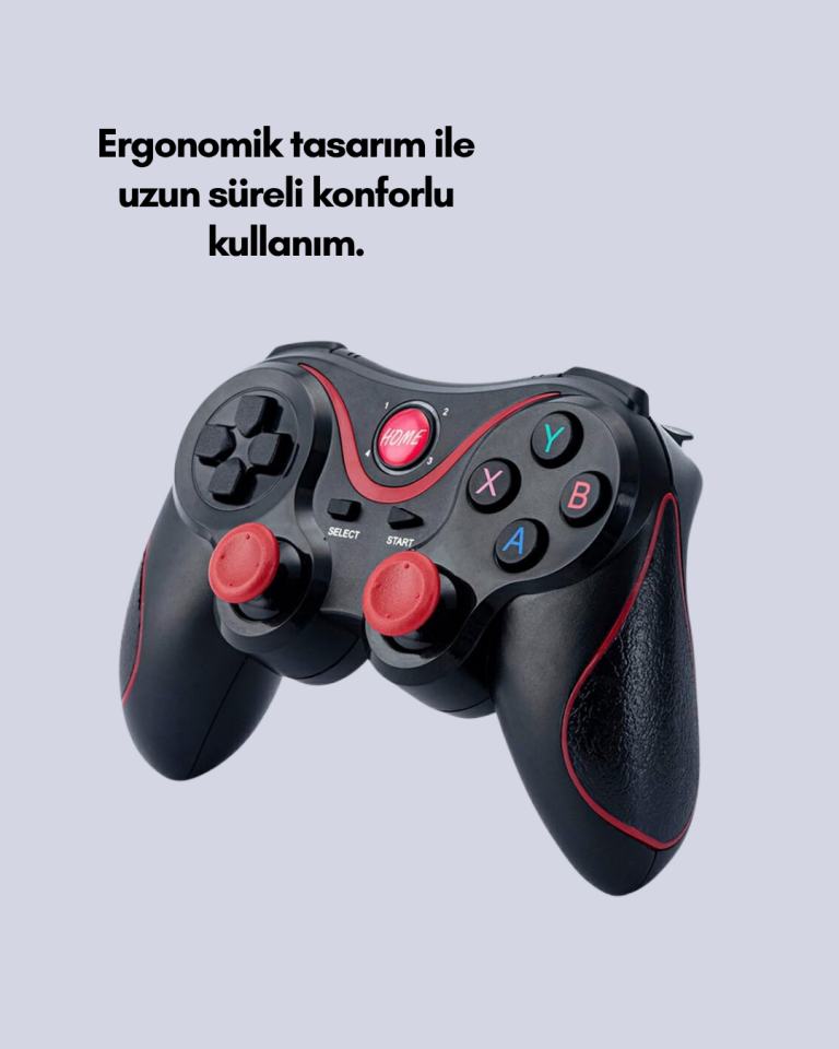 Şarj Edilebilir Kablosuz Oyun Kumandası Yüksek Performanslı