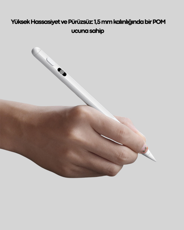 iPad için Manyetik Stylus Kalem 1.5mm Pürüzsüz Yazım Ultra Hassas Uçlu
