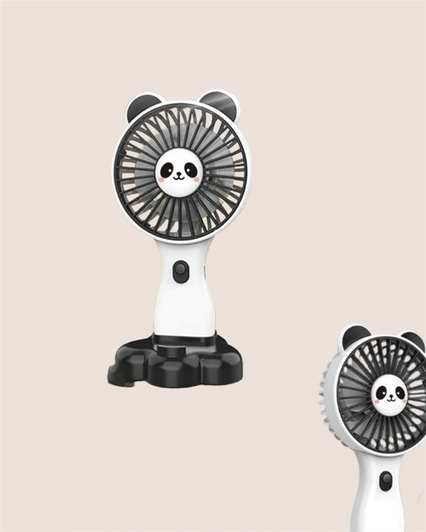 Mini Fan Hayvan Figürlü – Şarj Edilebilir Taşınabilir El Vantilatörü