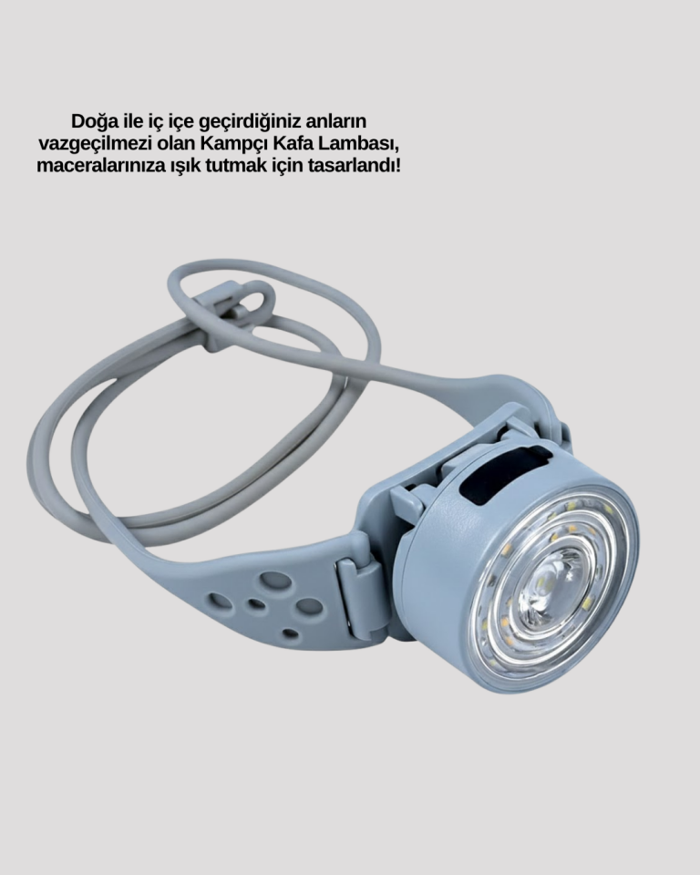 Suya Dayanıklı LED Kafa Lambası Outdoor Kullanım Yeni Nesil