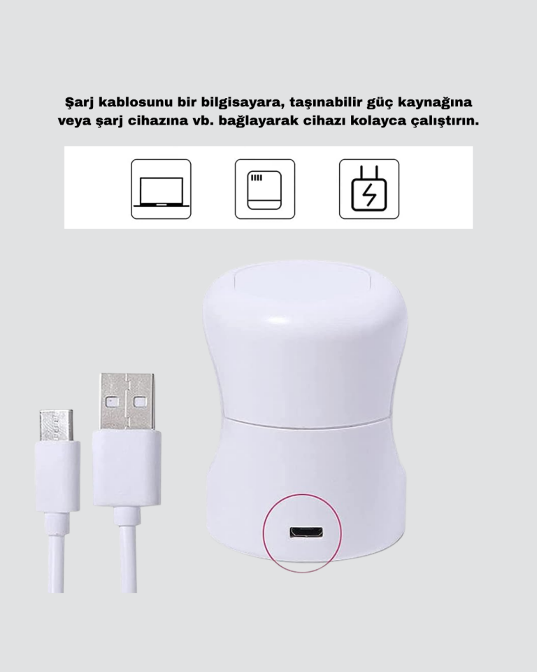 Mini Tırnak Kurutucu – Hızlı Kurutma İçin UVLED Işık Teknolojisi Yeni Nesil