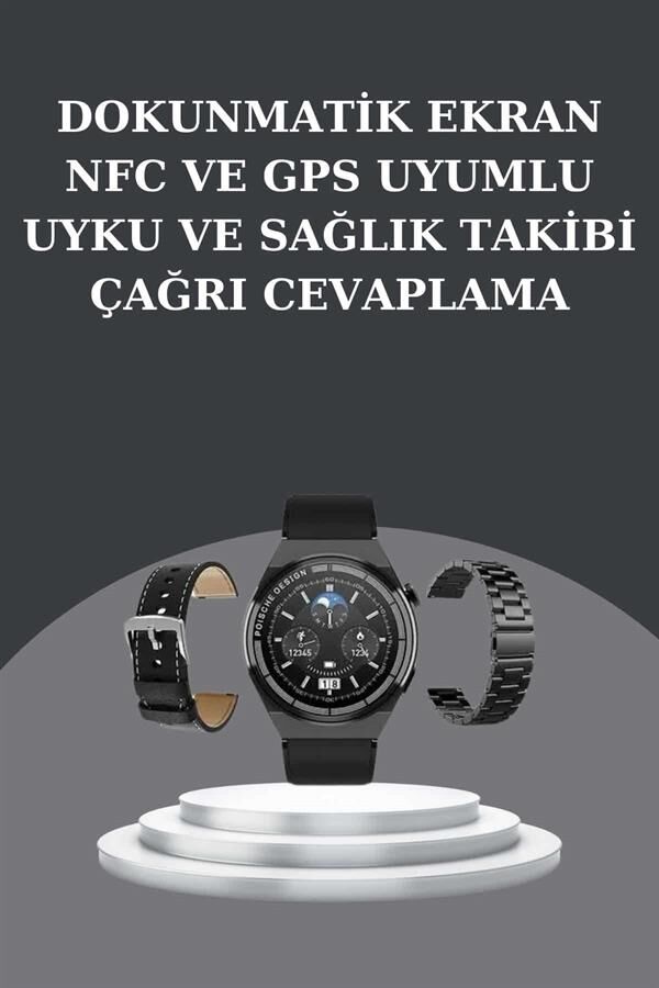 Yeni Nesil Akıllı Saat Ve Bluetooth Kulaklık Titreşim Bildirimleri Uyku Takibi