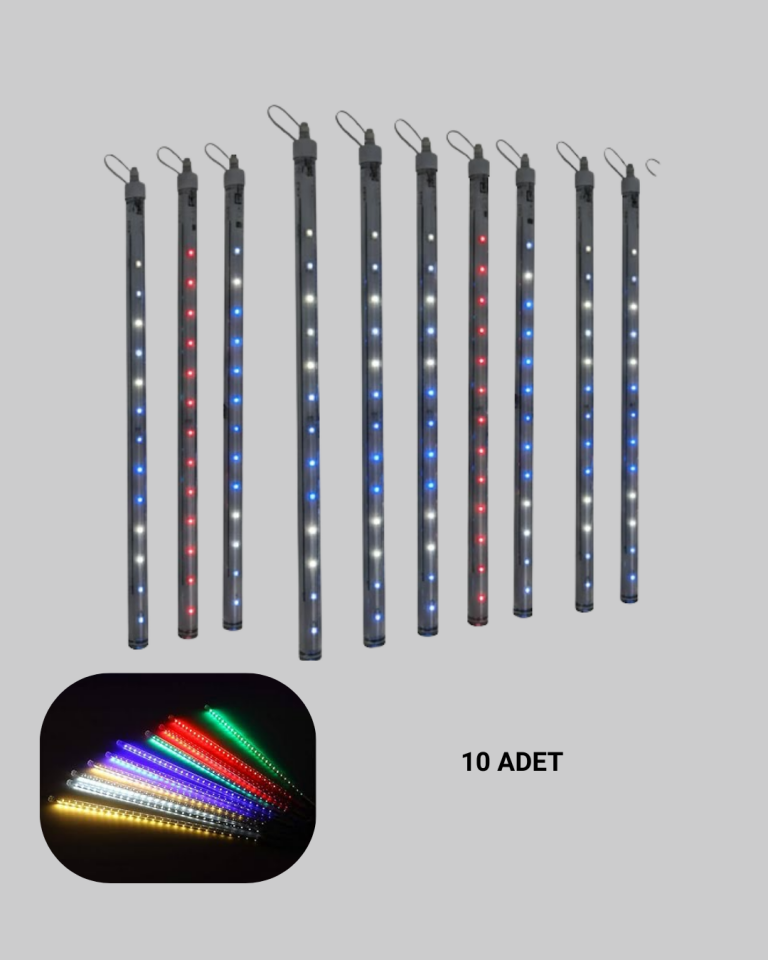 10 ÇUBUKLU DEKOR LED