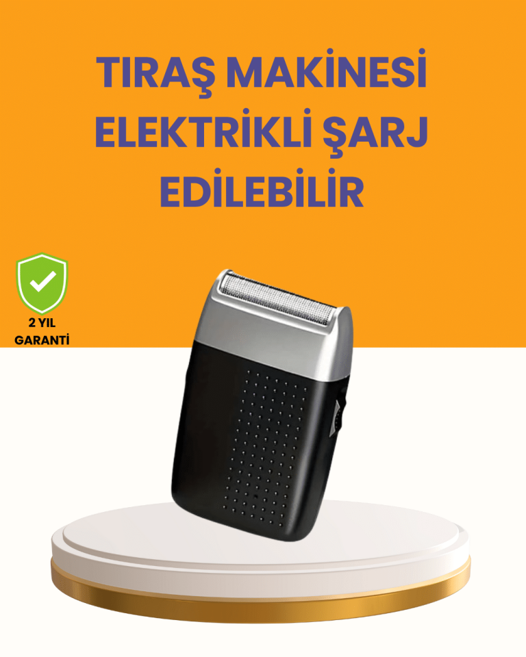 Çok Amaçlı Şarjlı Saç & Sakal Kesme Makinesi – Profesyonel ve Sessiz Performans