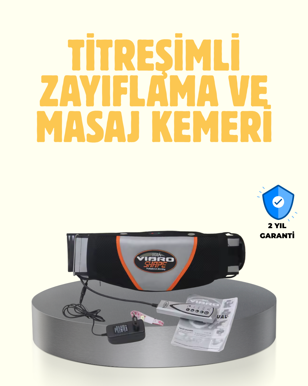 Beş Kademeli Ayarlanabilir Titreşim Hızlı Masaj Cihazı