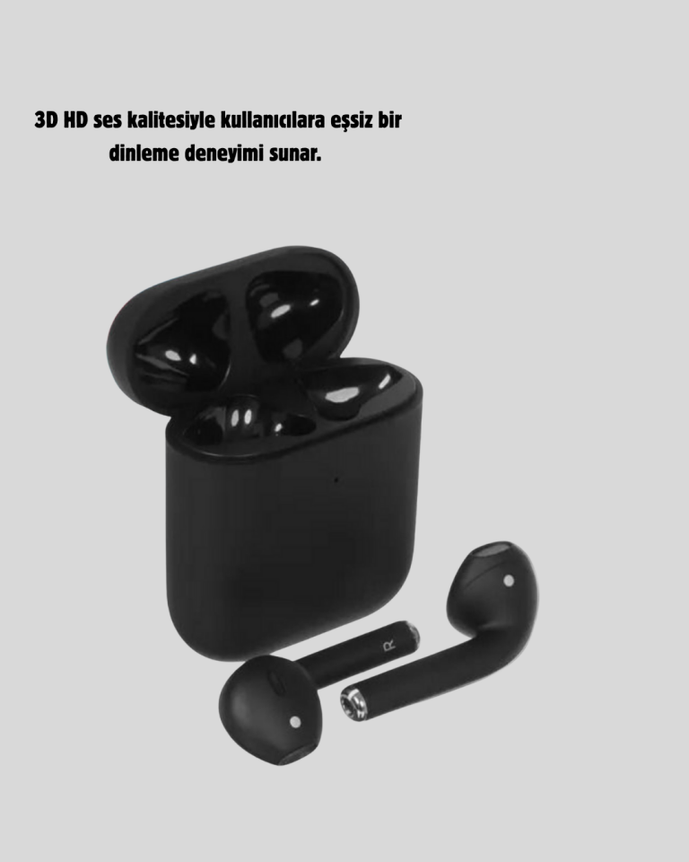 Tws Pro 5 Bluetooth 5.1 Kablosuz Kulaklık – 3D HD Ses, Gürültü Engelleme, Şarj Kutulu
