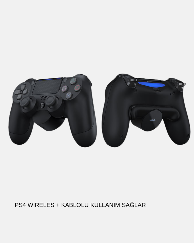 Bluetooth Oyun Kolu – Titreşimli, PS4, Steam, PC, Mobil ve Tablet Uyumlu