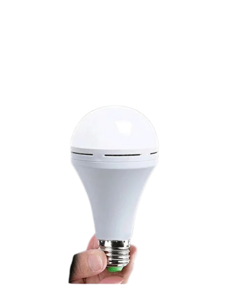 Şarjlı LED Ampul 6500K Soğuk Beyaz E27 Duy Enerji Tasarruflu