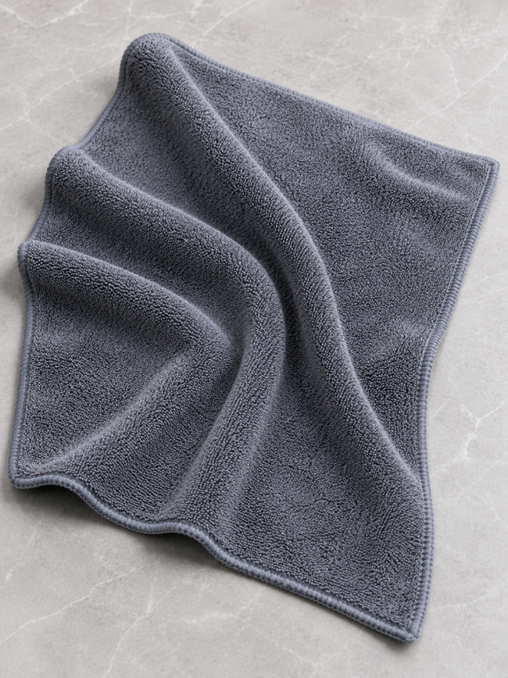 Mikrofiber Araç Temizlik Bezi 50x70 cm Oto Yıkama Sonrası Kurulama ve Parlatma Bezi