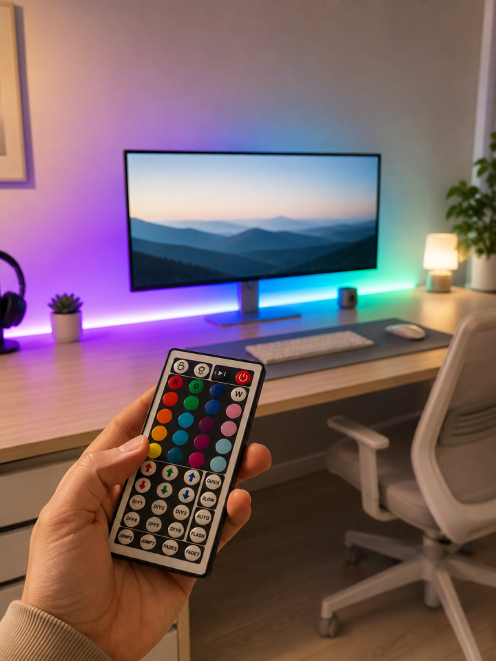 3 ÇİPLİ 5 METRE TV LED