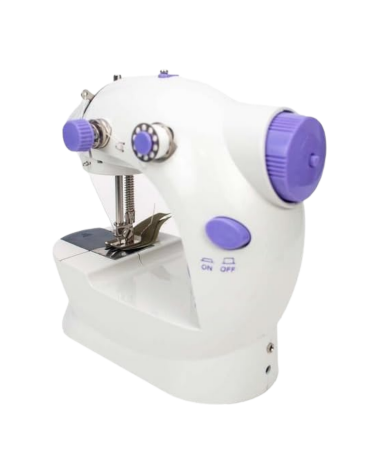 Ev Tipi Mini Dikiş Makinesi Ayarlanabilir Hız ve Işıklı