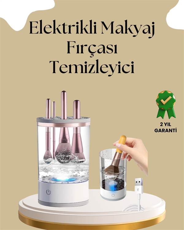 Çoklu Fırça Uyumu Sunan Temizleyici Cihaz