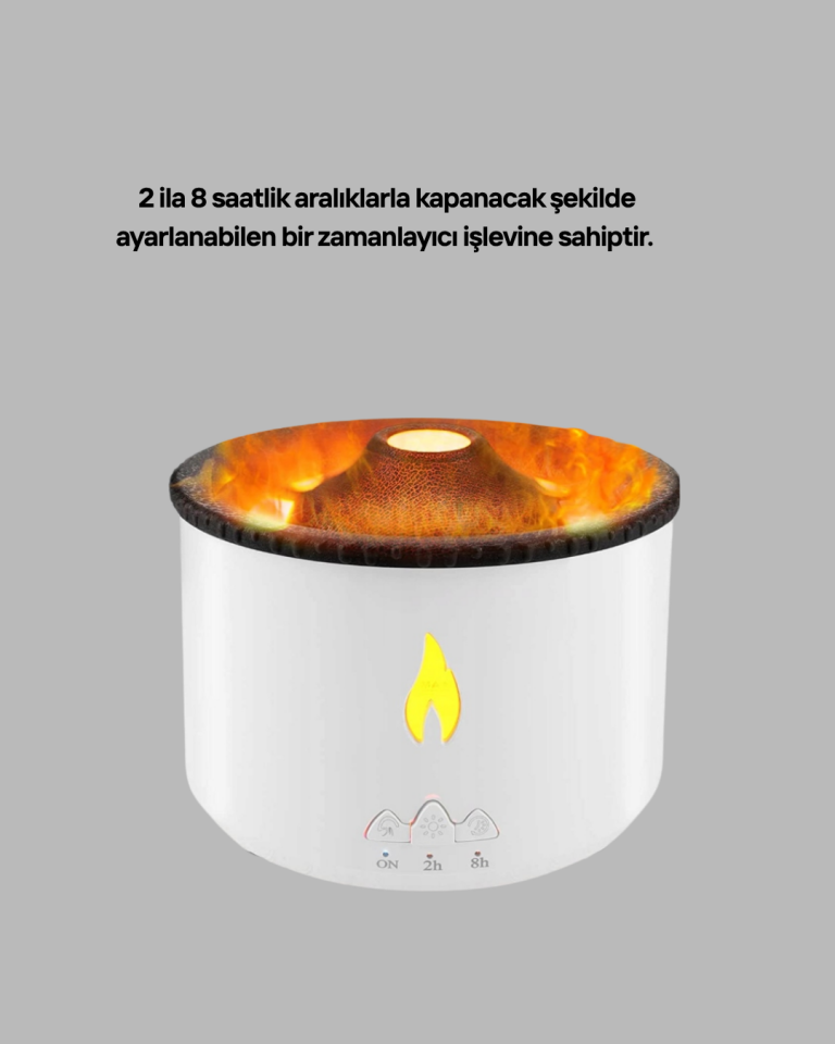 Alevli Aromaterapi Difüzörü