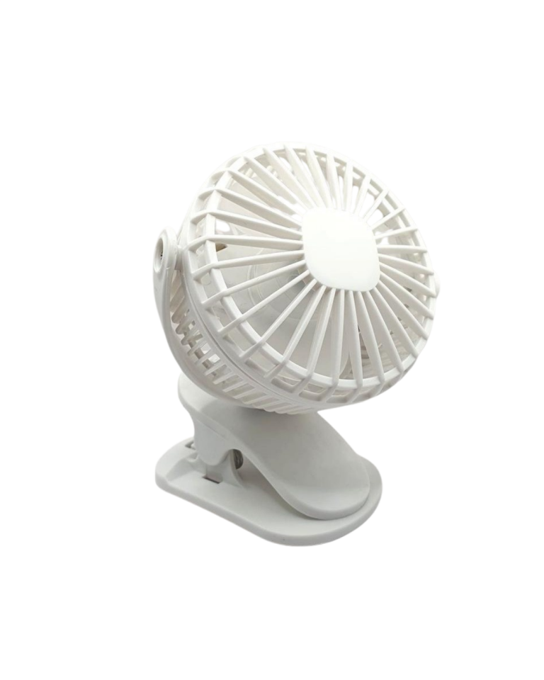 3 Modlu USB Şarjlı Klipsli Taşınabilir Sessiz Fan